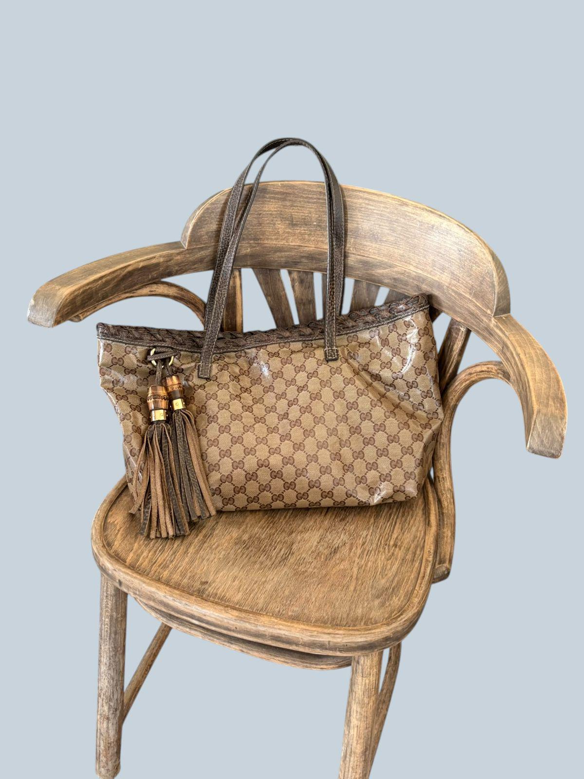 Gucci Gg Crystal Tote - Etsy