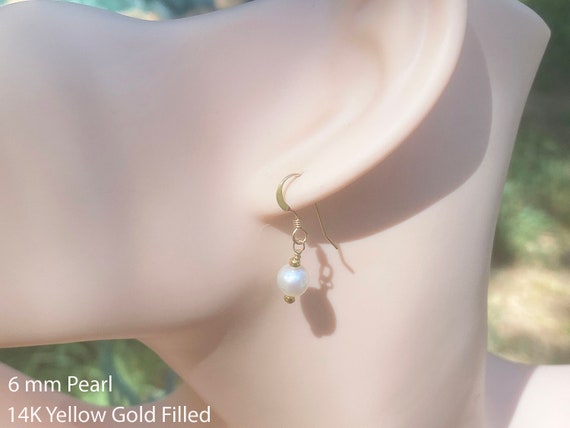 925 Silver Natural Freshwater Pearl Drop Earrings Women Fine - Temu
