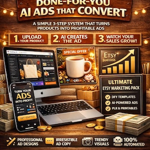 Gerador de anúncios com IA para direitos de revenda (MRR). Criativos prontos para uso no Facebook e Instagram. Ferramenta de marketing estática de alta conversão.