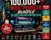 100,000+ Music Producer Bundle, Royalty Free Samples, Loops, MIDI, WAV, Drum Kits, FL Studio Ableton Templates, plr Mrr Resell Rights