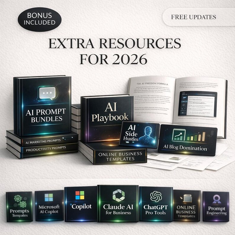 Ultimate AI Course Bundle 2026 | 21 Premium Courses + Prompts & Ebooks ...