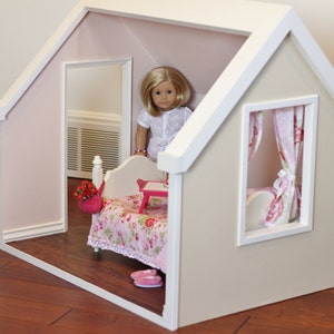 Doll House Plans for American Girl or 18 inch dolls One Room Module NOT ACTUAL HOUSE image 2