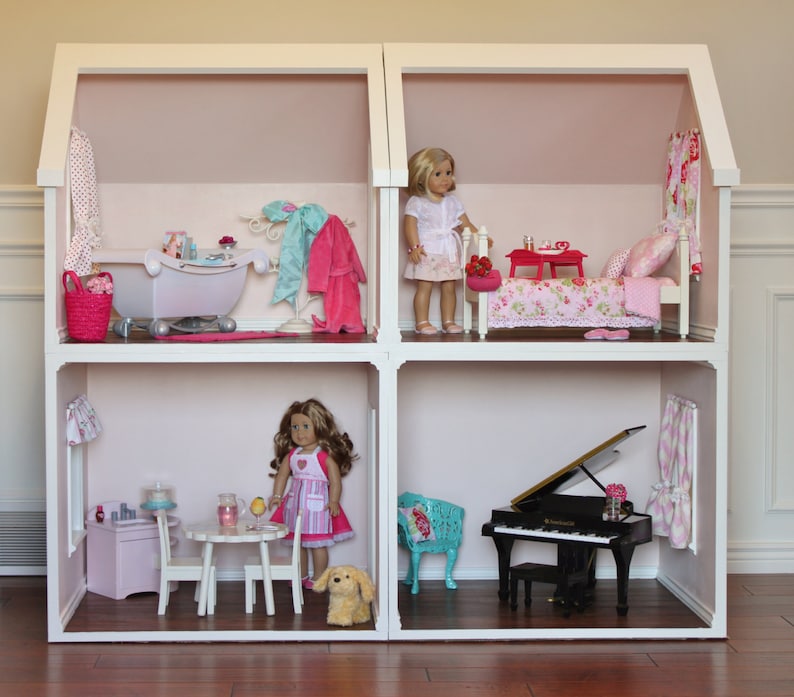 Doll House Plans for American Girl or 18 inch dolls One Room Module NOT ACTUAL HOUSE image 1