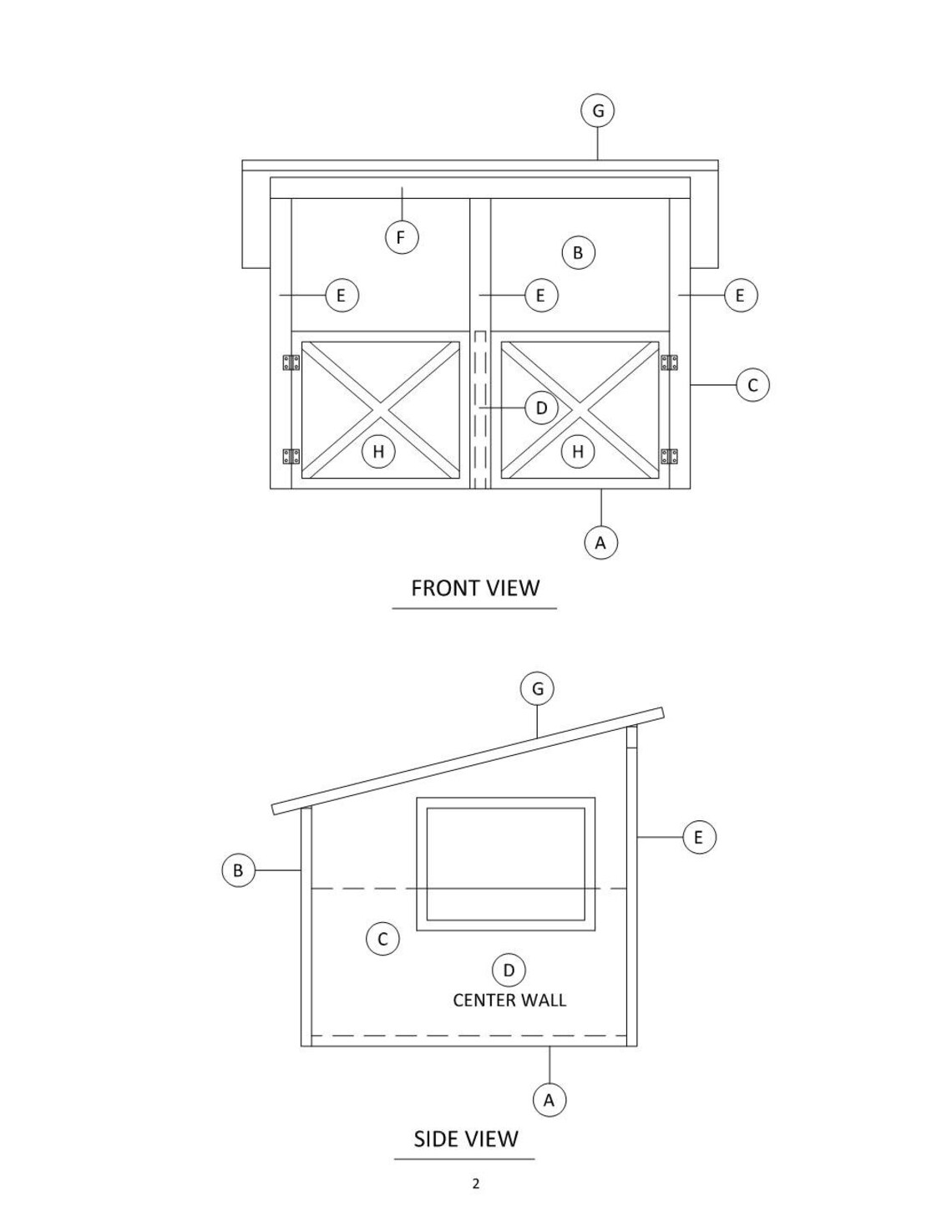 Doll Horse Stable and Fence Plans for American Girl or 18 Inch Etsy