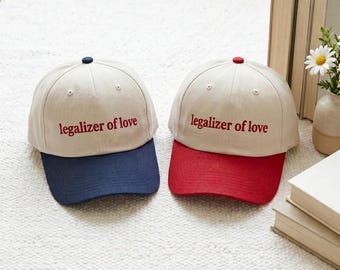 Legalizer Of Love Embroidered Dad Cap, Officiant Hat, Wedding Officiant, Officiant Gift Wedding, Wedding Officiant Gift, Ceremony Cap