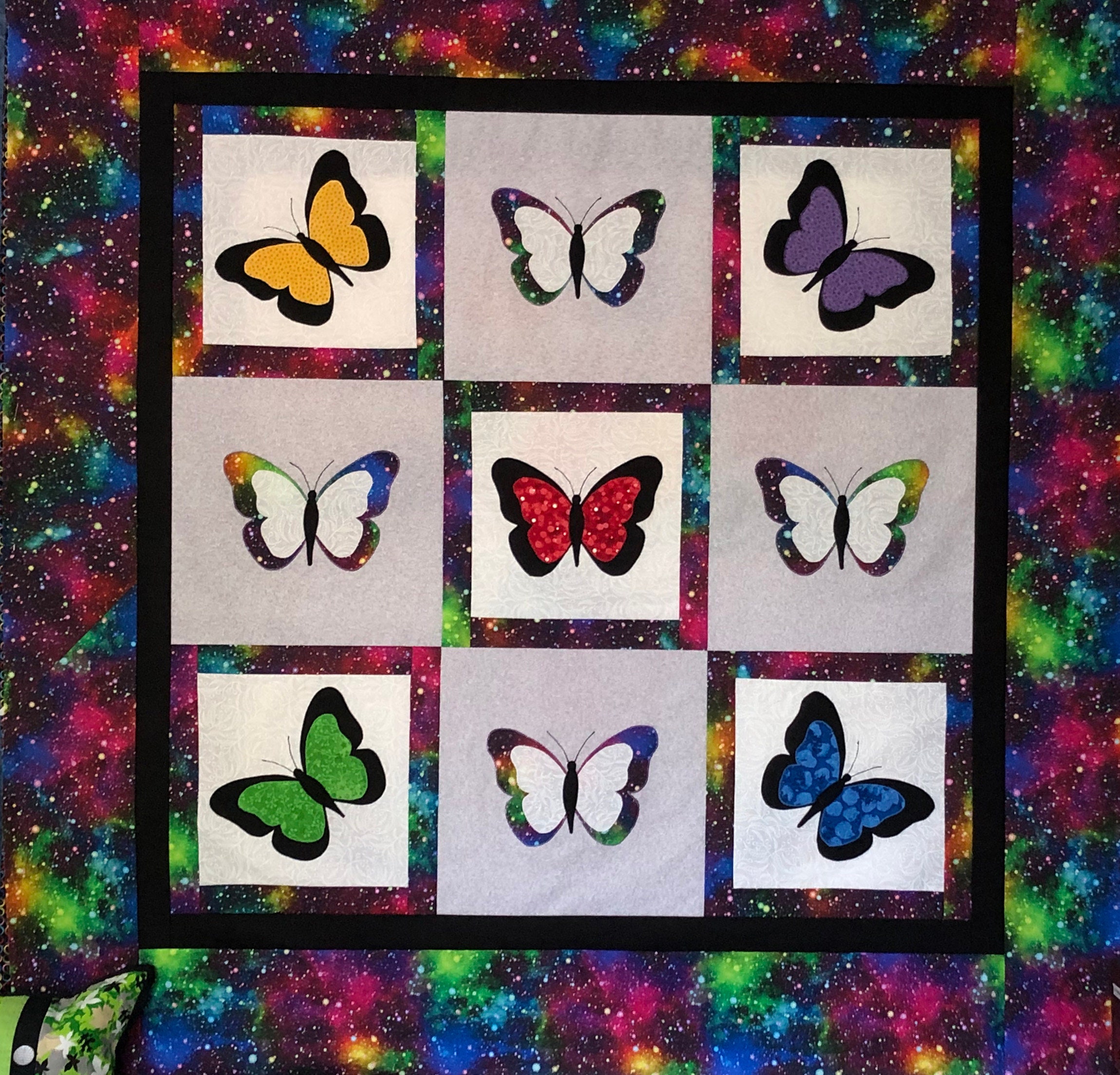 Bright Butterflies Quilt Pattern - Etsy