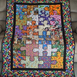 Jigsaw Quilt Pattern