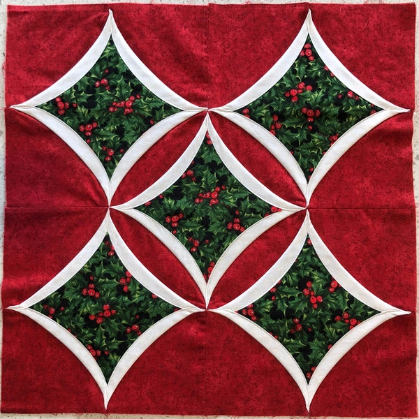 Christmas Cathedral Window Pattern