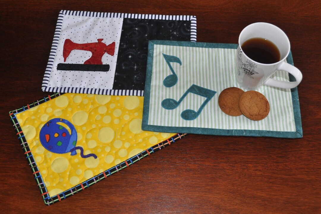 Fun Rug Pattern Fun Mug Rugs Pattern - Etsy