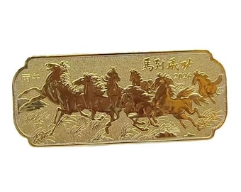 Souvenirmynt med stjärnteckenet 2026 – Samlarobjekt i aluminium (10-pack)