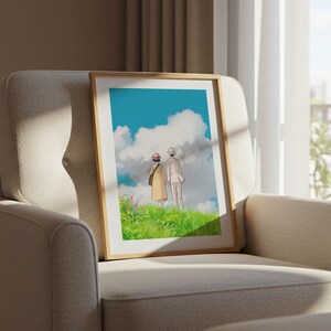 The Wind Rises (2013), Studio Ghibli Ukiyo-e Poster, Anime Art Prints, Vintage Retro Movie Print image 6