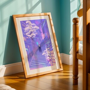 Spirited Away (2001), Studio Ghibli Ukiyo-e Poster, Anime Art Prints, Vintage Retro Movie Print image 2
