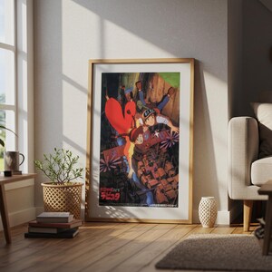 Castle in the Sky (1986), Studio Ghibli Ukiyo-e Poster, Anime Art Prints, Vintage Retro Movie Print image 4