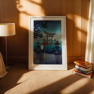 Spirited Away (2001), Studio Ghibli Ukiyo-e Poster, Anime Art Prints, Vintage Retro Movie Print image 3