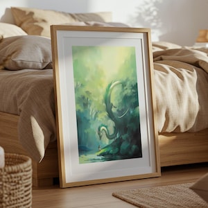Spirited Away (2001), Studio Ghibli Ukiyo-e Poster, Anime Art Prints, Vintage Retro Movie Print image 5