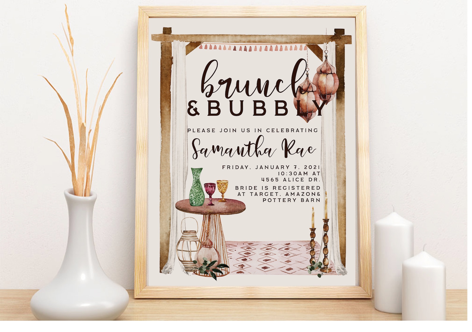 Wedding Shower Sign Wedding Decor Wedding Decor Signs Boho Etsy