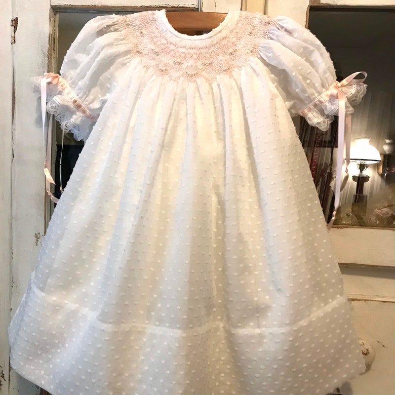 Geometric Smocked Plaid Bishop main image 0