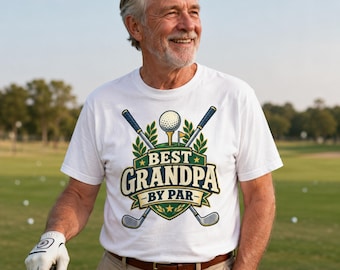Best Grandpa Golf T-Shirt – Best Grandpa by Par
