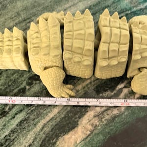 Alligator Ruler 3D Printed Crocodile - Etsy