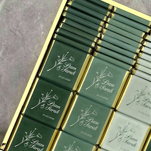 Lembrancinhas de chocolate personalizadas para casamento, presentes de chocolate personalizados para noivado e casamento.