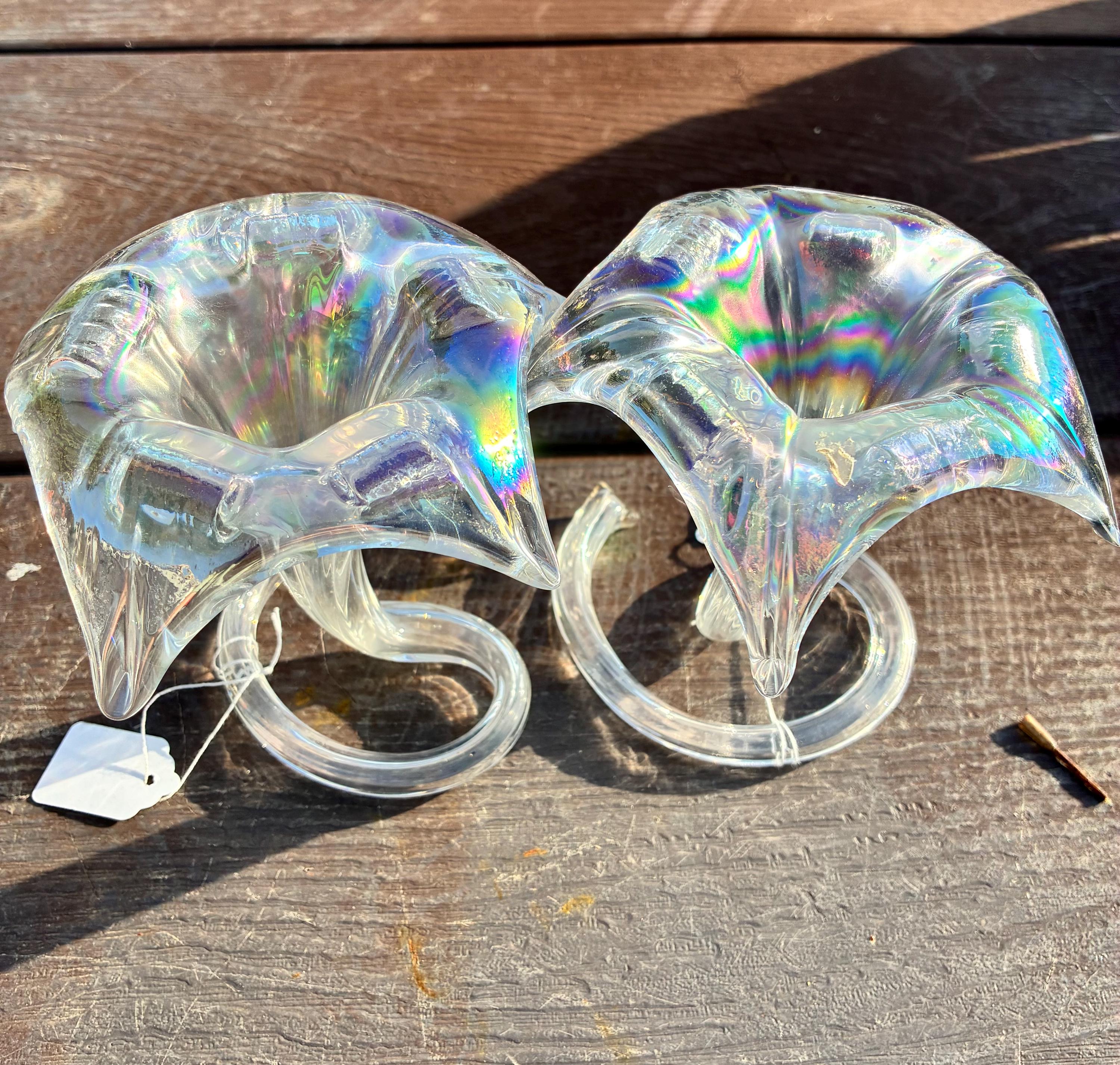 Murano candle holder - Etsy 日本