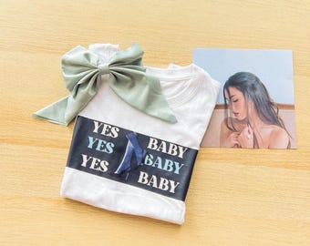 Normal geschnittenes T-Shirt aus 190 g Baumwolle – Fanartikel inspiriert von Popstar Madison Beer – Lässiges T-Shirt – Outfit für Musikliebhaber – TS12