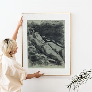 Moderner Studio-Kunstdruck, Hahnemühle German Etching, archivfester Giclée