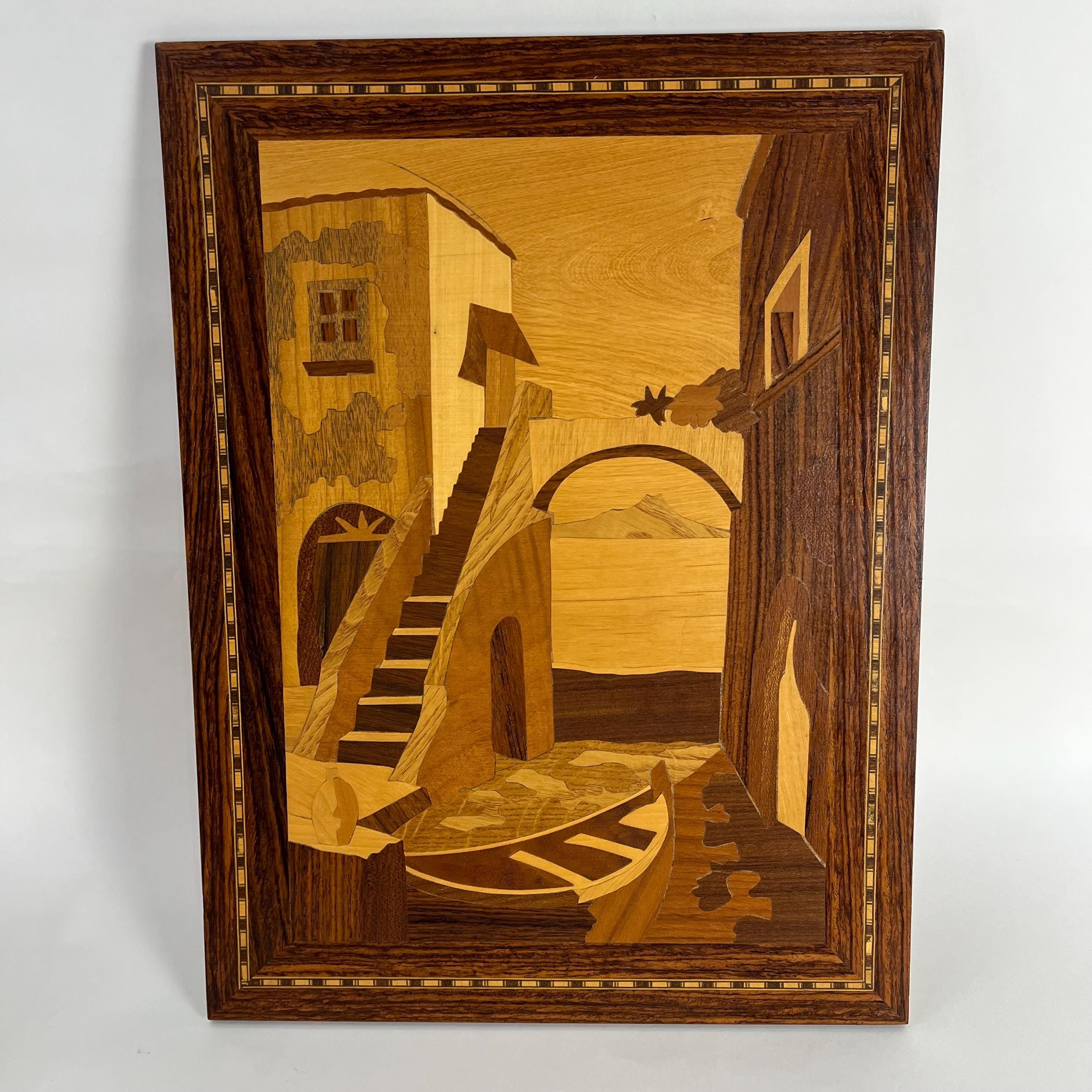 Sorrento Inlaid Wood - Etsy