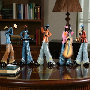 Jazz band figurines - Etsy 日本