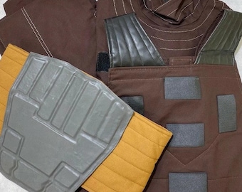 Mandalorian Flight Suit, Din Djarin Cosplay, 3 Piece Mando Flak Vest