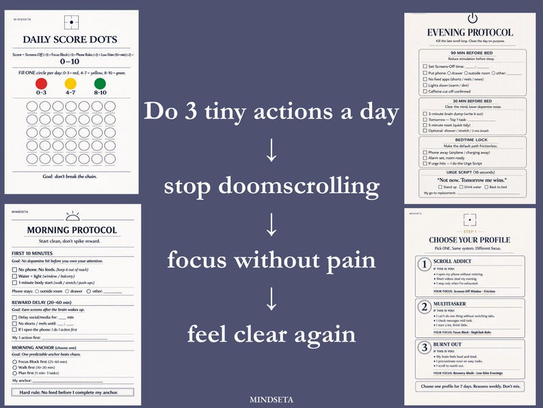 30-day Digital Detox | Screen Time Tracker + Phone Addiction Reset ...