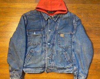 Vintage 1990s Polo RALPH LAUREN Type 2 Denim Jacket Large Ralph