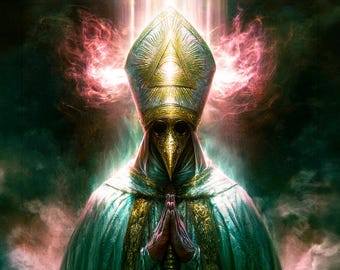 Pontifex Larvatus, The Masked Pontiff | The Carried Eye, Bridge of the Closed Wards & Veiled Light | Video Sigil Talisman, Audio, Codex
