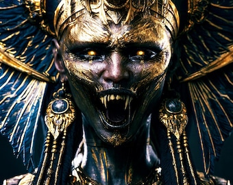 Aurum Nigrum, The Black Gold | Egyptian Alchemy of Emotion, the Two Faces & the Feather Weight | Video Sigil Talisman, Audio, Codex