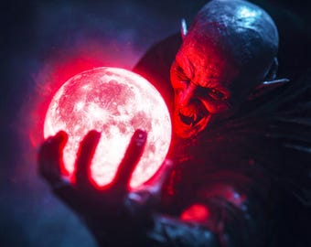 Luna Sanguinis, The Blood Moon | Vampire Sovereign, Immortal Hunger & Night Magnetism | Video Sigil Talisman, Audio Invocation, Codex