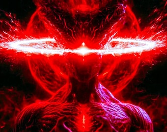 Oculus Unus, The Single Eye | Crimson Cyclops of True Sight, Undivided Attention & the Forge | Video Sigil Talisman, Audio, Codex