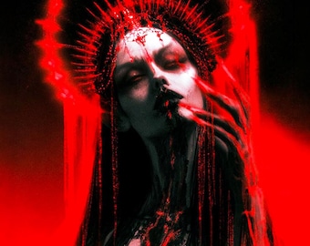 Aestus Ruber, The Red Tide | Tidal Power, the Sovereign Ebb & the Moon Within | Video Sigil Talisman, Audio Invocation, Codex