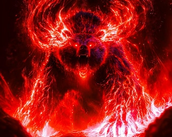 Ursus Sanguinis, The Blood Bear | Primal Protection, the Den Law & the Unstoppable Charge | Video Sigil Talisman, Audio, Codex