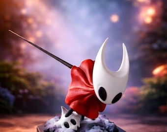 Hornet Action Figure – Hand Painted 3D Printed Fan Art – Hollow Knight Silksong