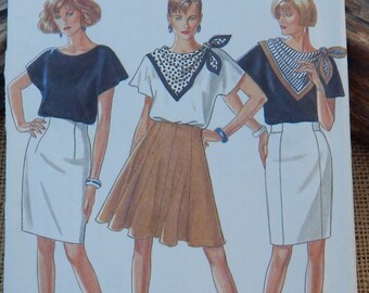 6106 MISSES/' SKIRTS Sewing Pattern NEW LOOK A Line in 3 lengths Sizes 10-22