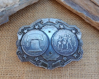 1776 belt buckle