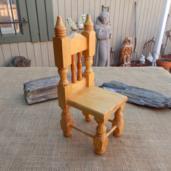 Wood Doll Chairs Etsy