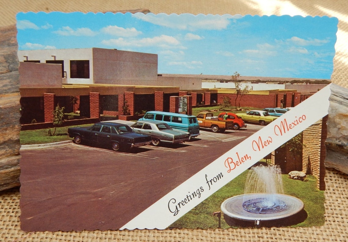 Belen New Mexico New Old Stock Postcard / 1970's Rio Etsy