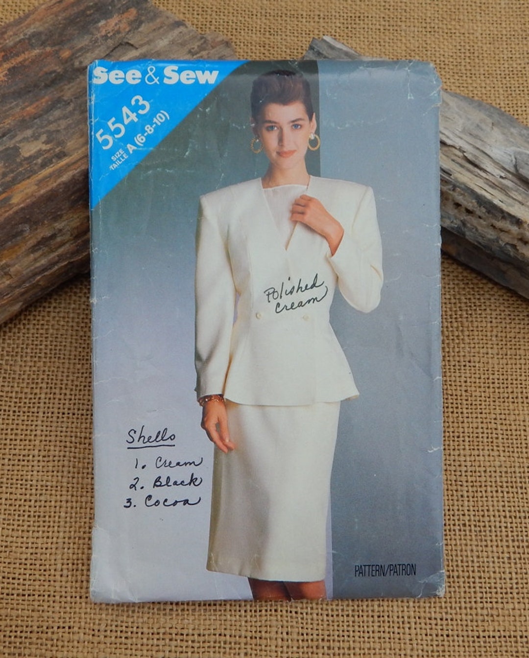 Butterick See & Sew 5543 Jacket and Skirt Pattern / See and - Etsy