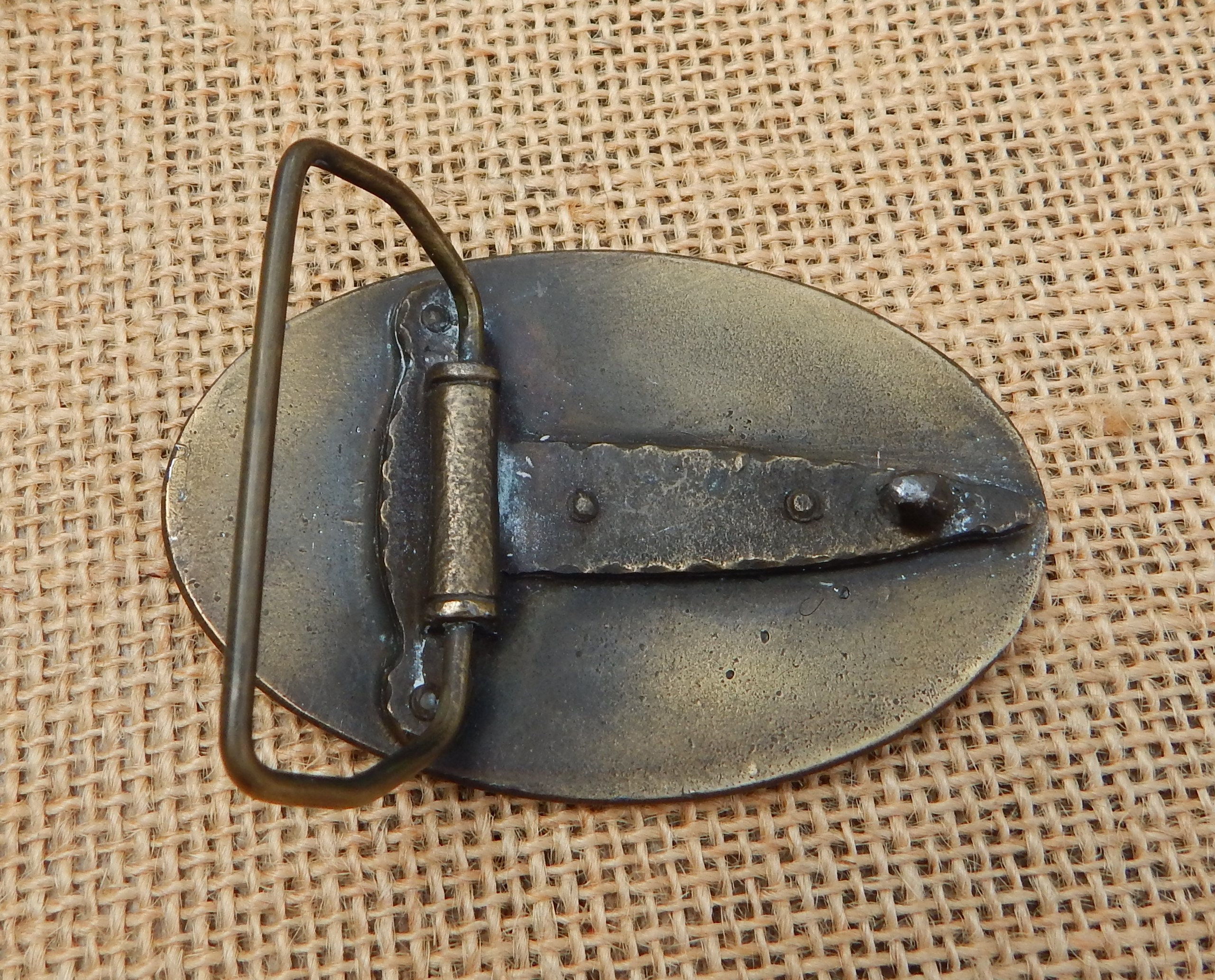 Wrangler 1776-1976 Bicentennial ベルトバックル Brass United States Bicentennial 1776-1976 Belt Buckle ~ Brass