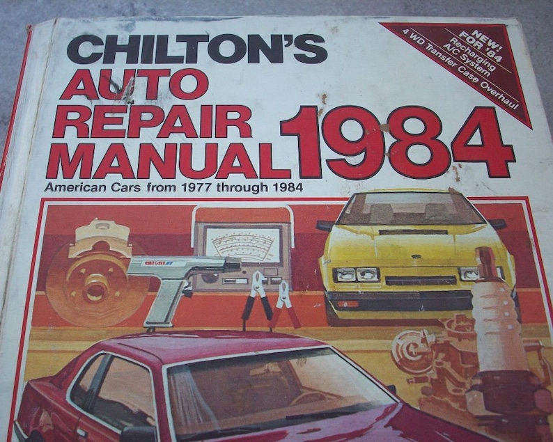 Chilton's / Chilton's Auto Repair Manual / 1977 Etsy