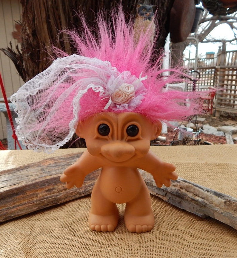 Russ Troll Doll / 6 1/2 Russ Bride Troll / Large Troll | Etsy