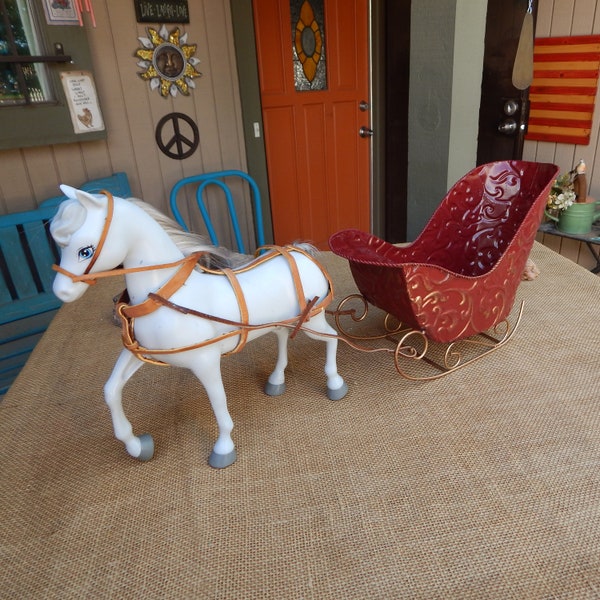 Horse and Sleigh Etsy