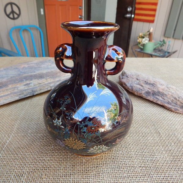 Elephant Handle Vase Etsy