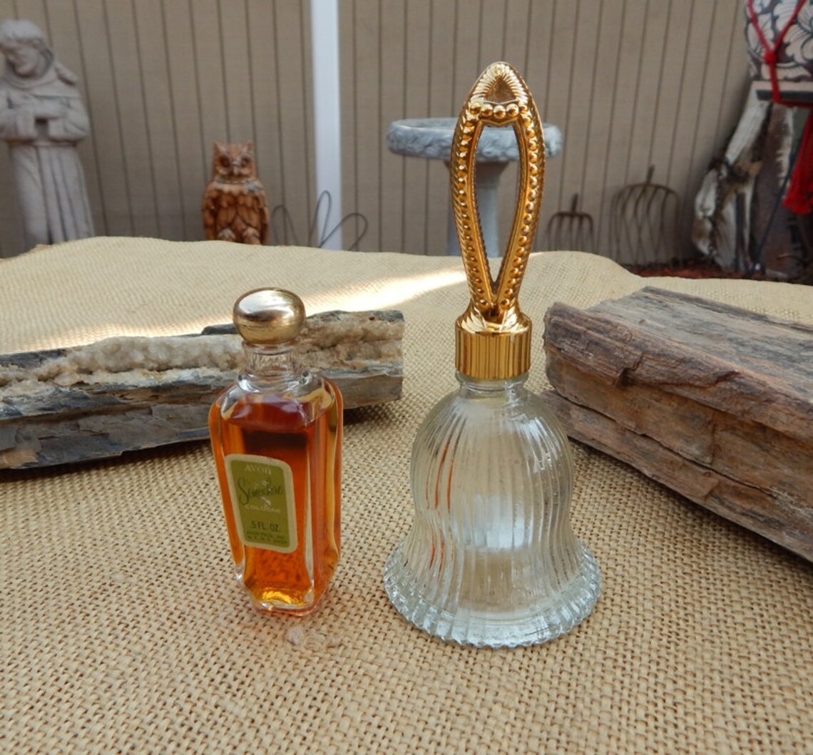 AVON Cologne Decanter / AVON Cologne Bottle / AVON .5 Fl Oz Etsy